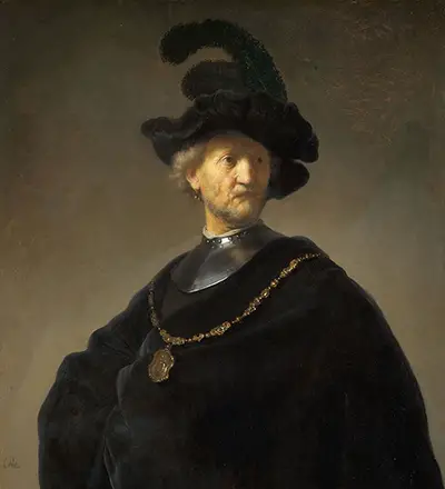 Old Man with a Gold Chain Rembrandt